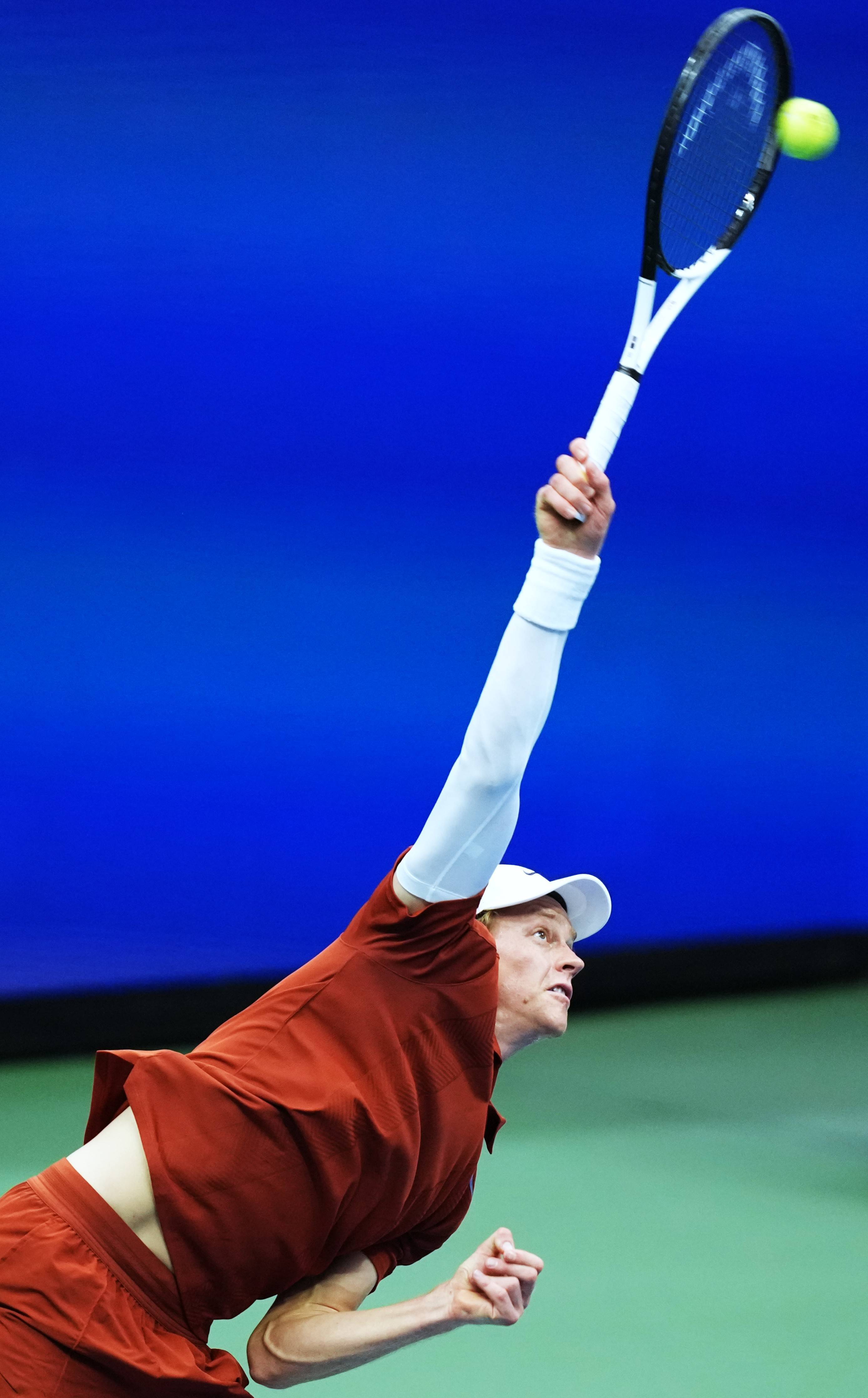 美国网球队血洗日本网球队，阿尔卡拉斯统治全场