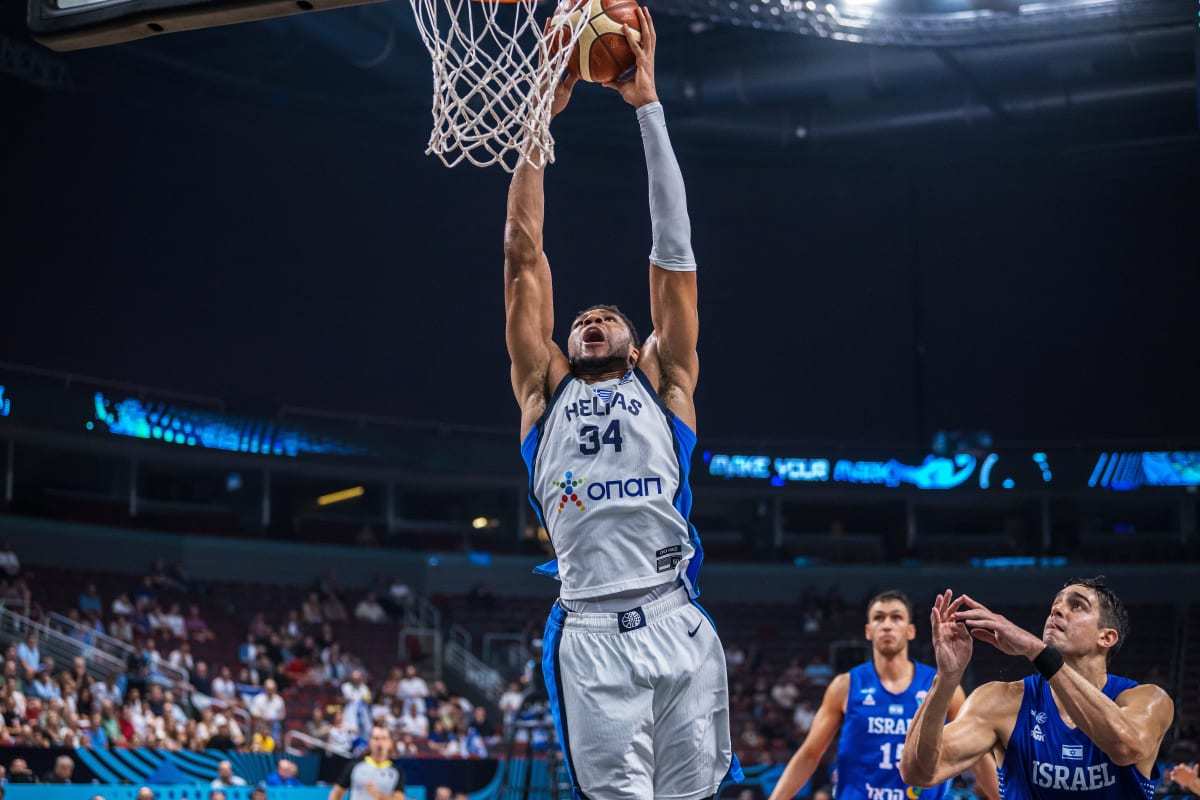 巴西男篮险胜希腊男篮，克莱爆发神勇