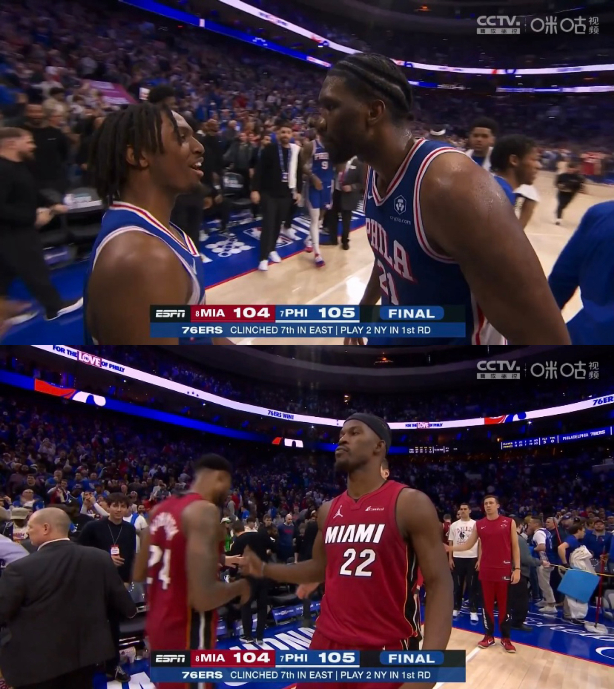 包含热火勇夺76人，巴特勒关键球助球队获胜的词条